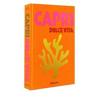 NEW ASSOULINE capri dolce vita in orange
